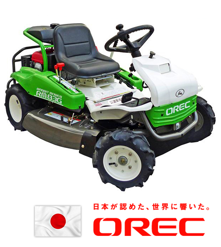 รถตัดหญ้านั่งขับ OREC รุ่น RM83G