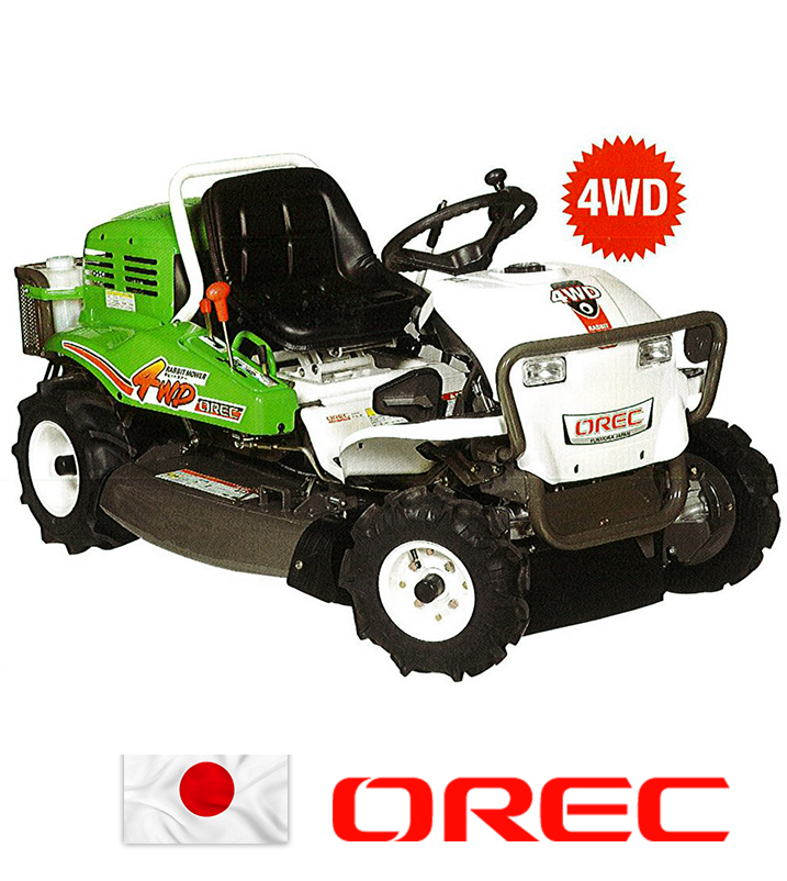 รถตัดหญ้านั่งขับ OREC รุ่น RM980F (4WD)